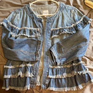 Jean Jacket by Kenzie Jeans. Size Medium. New.